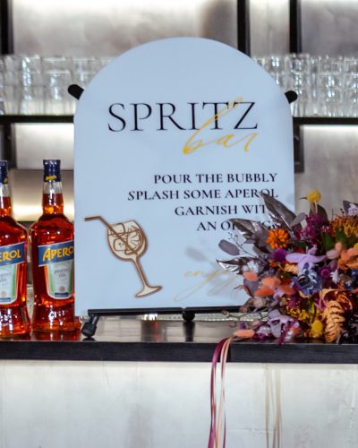 Schild Spritz