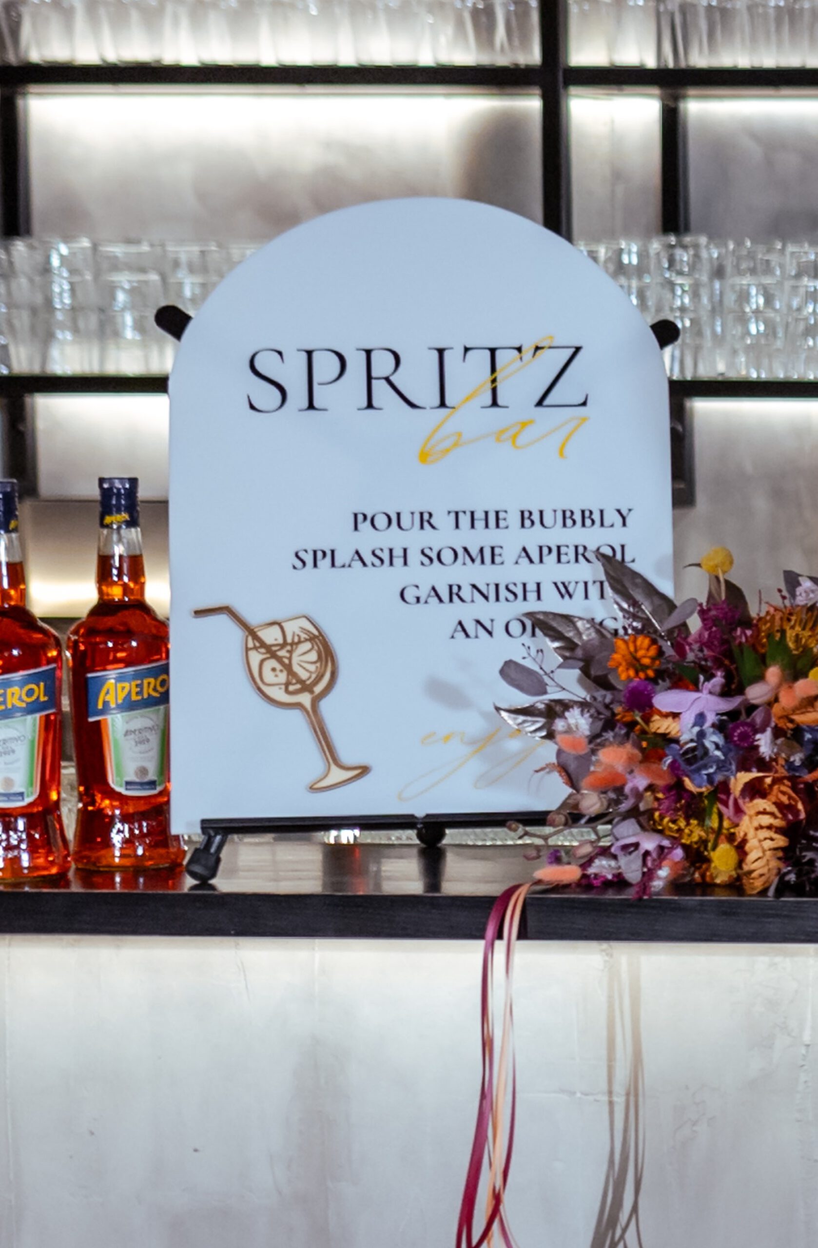Schild Spritz